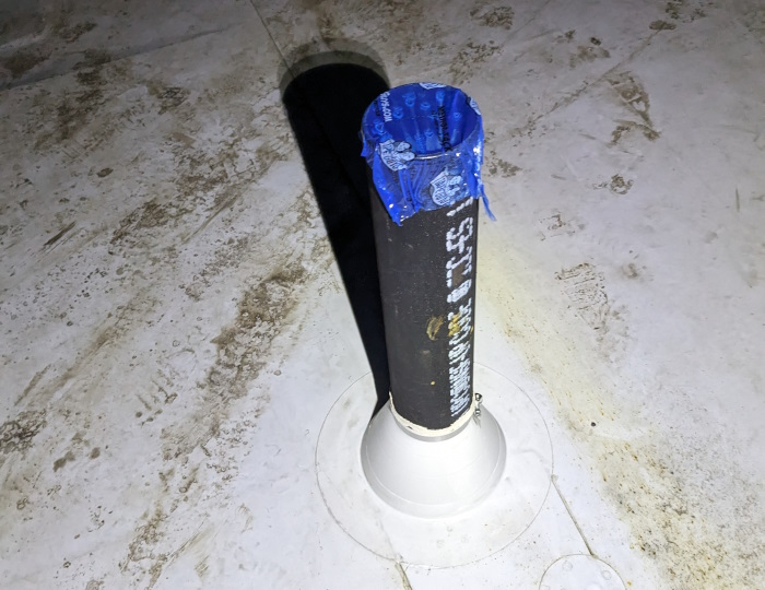 ASTM E779 test - evaluation of whole building air tightness