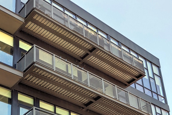 mid rise residential building experiencing leaks