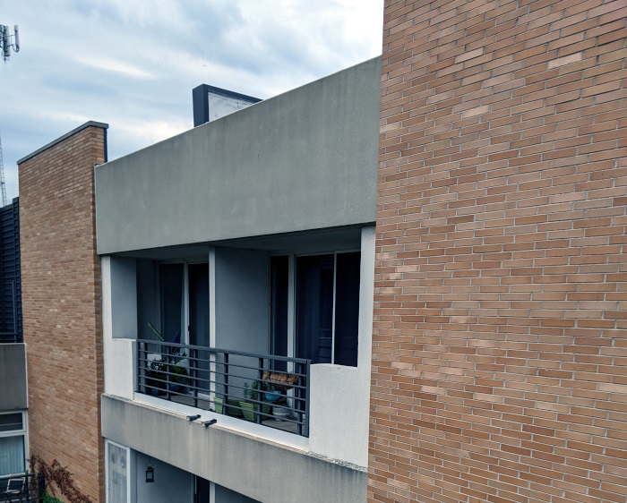 mid rise residential building experiencing leaks